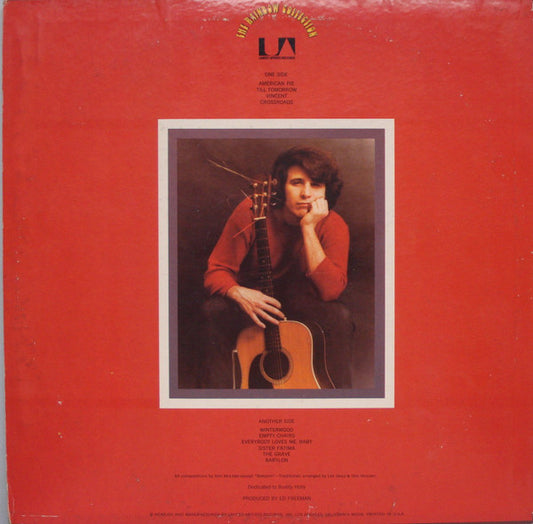 Don McLean : American Pie (LP, Album, Pit)
