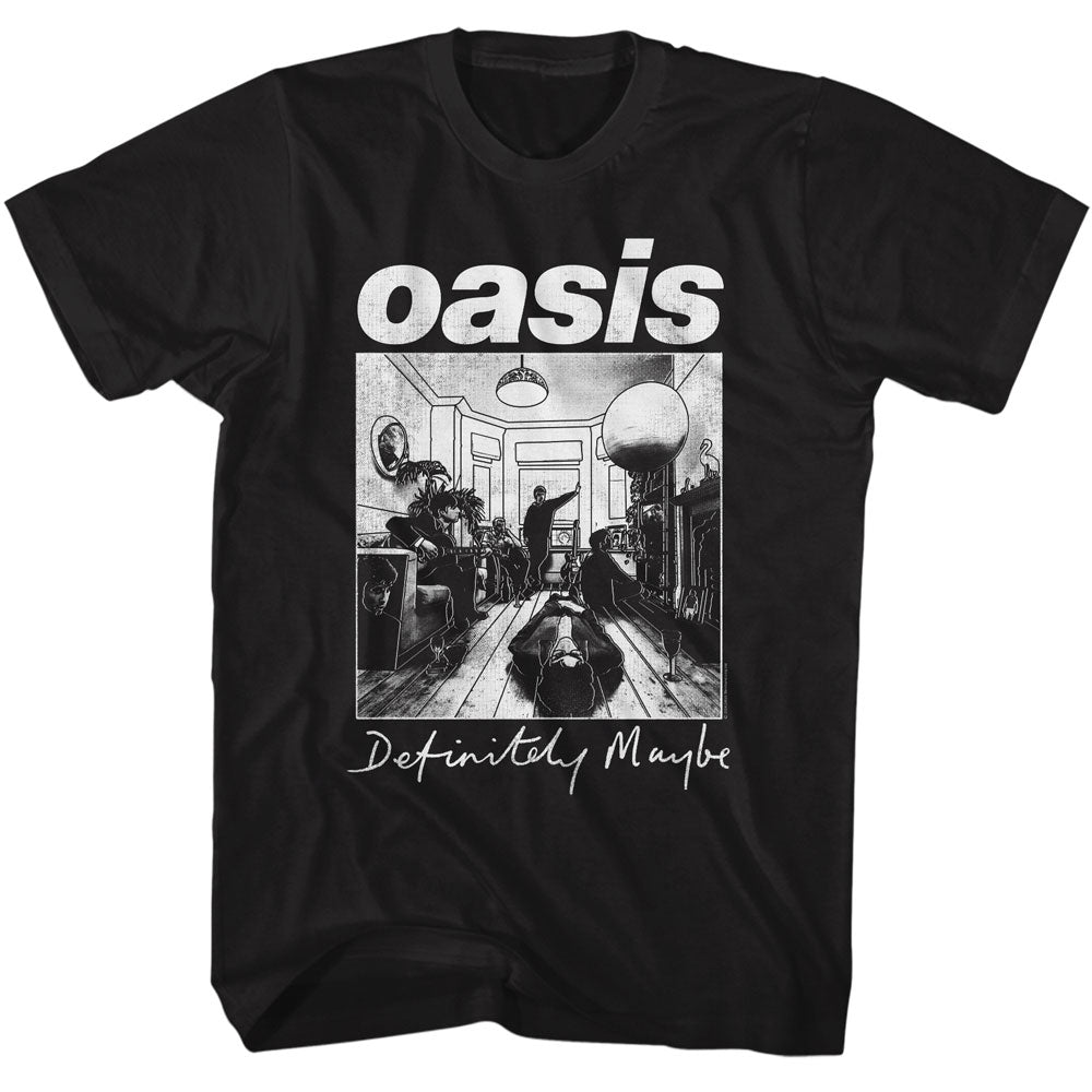 Oasis Monotone Definitely Maybe T-Shirt t-shirt