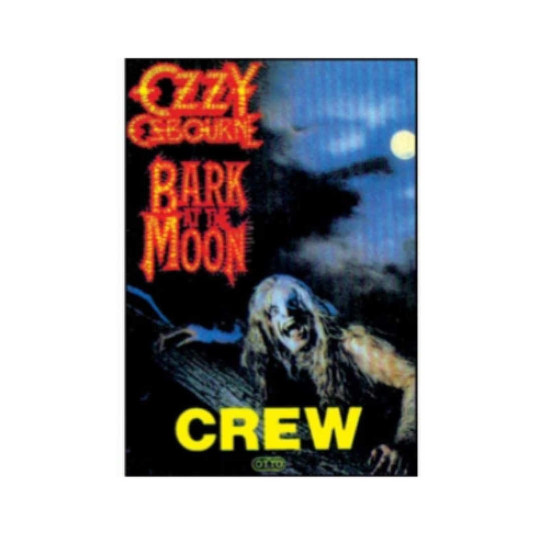 Ozzy Osbourne Bark at the Moon Crew Pass