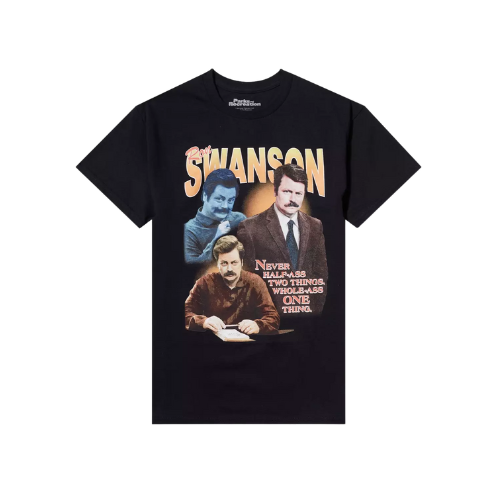 Parks And Recreation Ron Collage T-Shirt