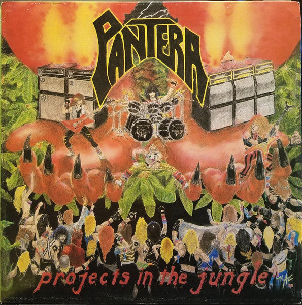 Pantera - Projects In The Jungle LP (Mint) *UNOFFICIAL*