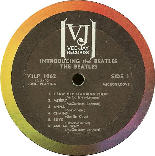 The Beatles - Introducing The Beatles (LP, Stereo, Unofficial)(Very Good (VG))