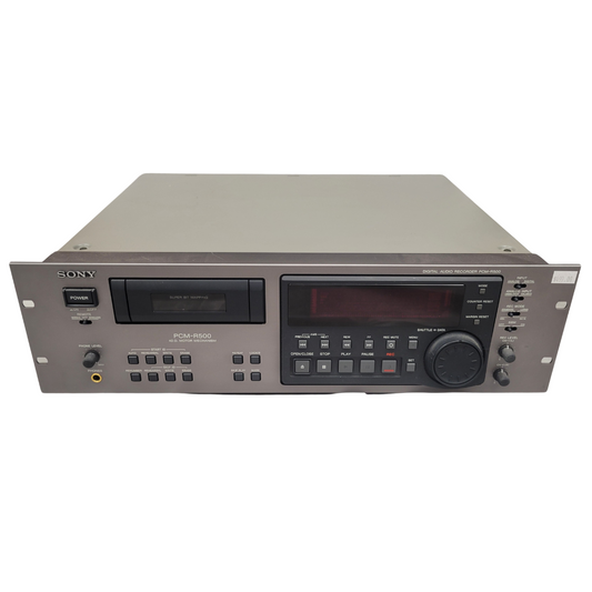 Sony PCM-R500 DAT Digital Audio Recorder