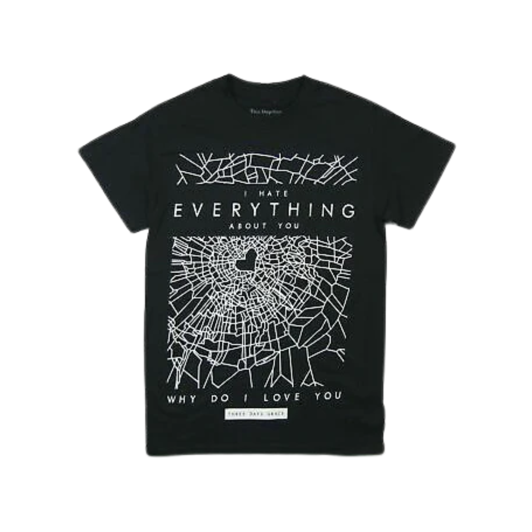 Three Days Grace Broken Hearted T-Shirt