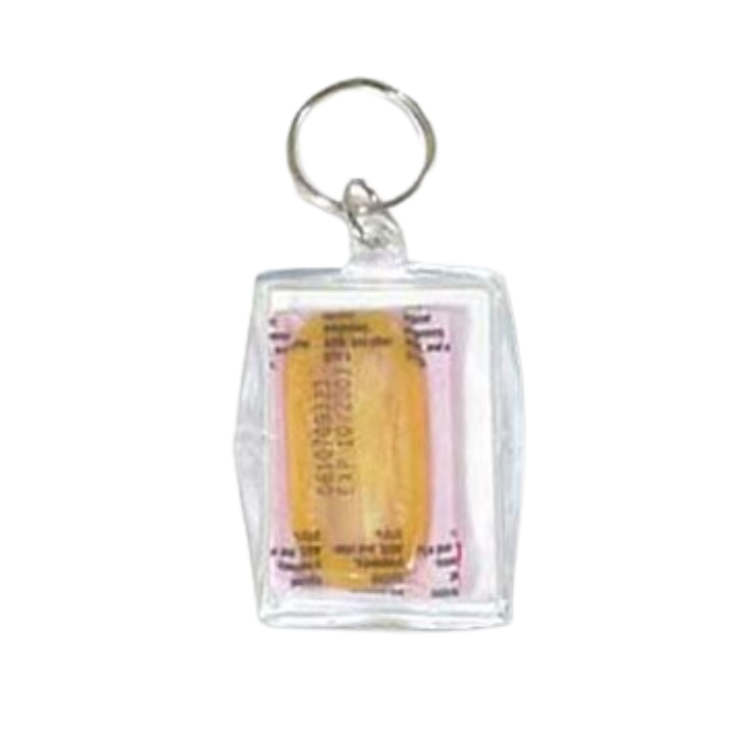 Woodstock 99 - Come in Peace Keychain back