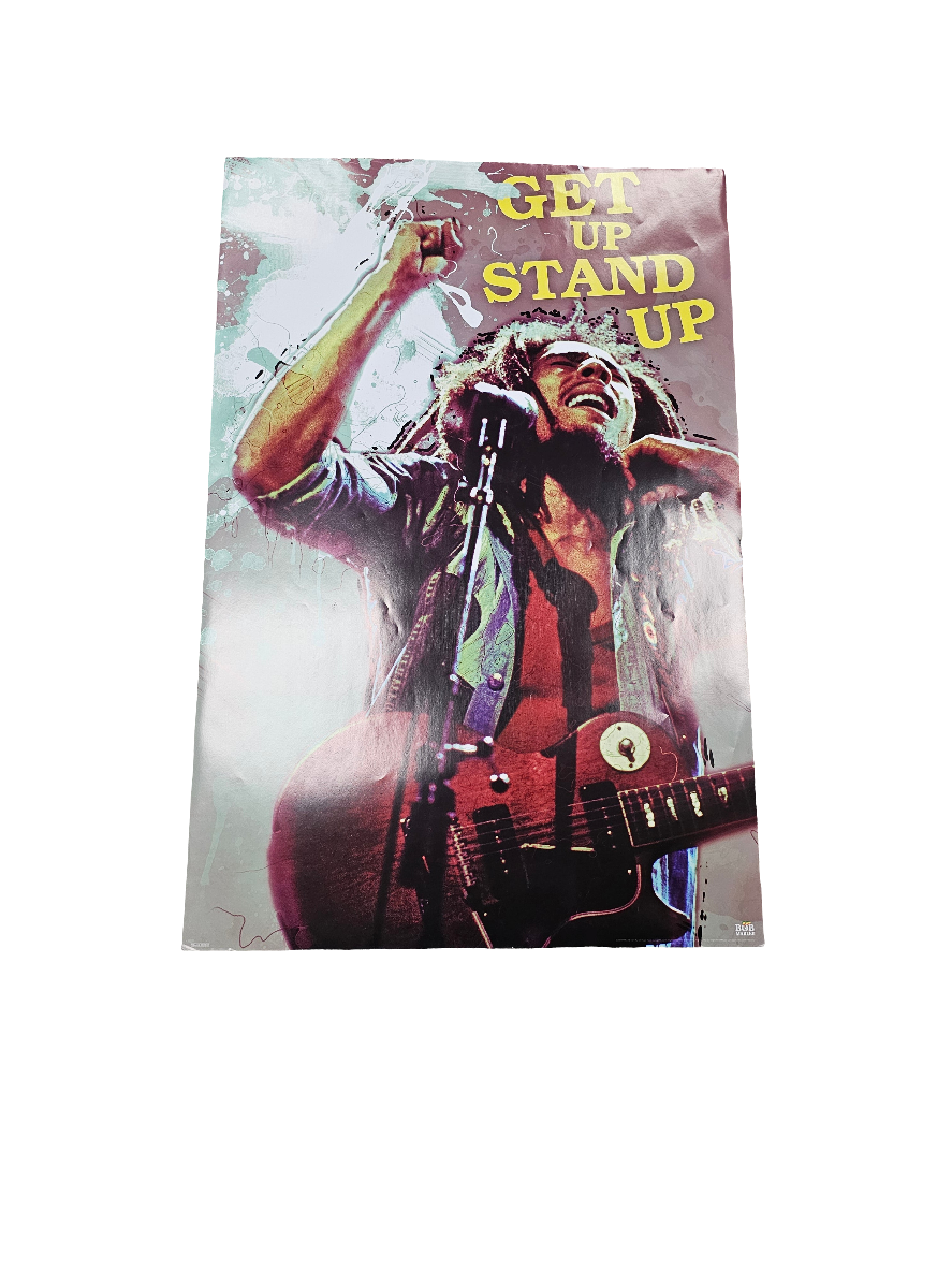 Bob Marley Get Up Stand Up 24 x 36 Poster