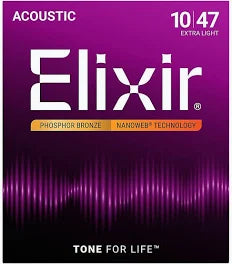 Elixir Acoustic Phosphor Bronze Extra Light 10/47
