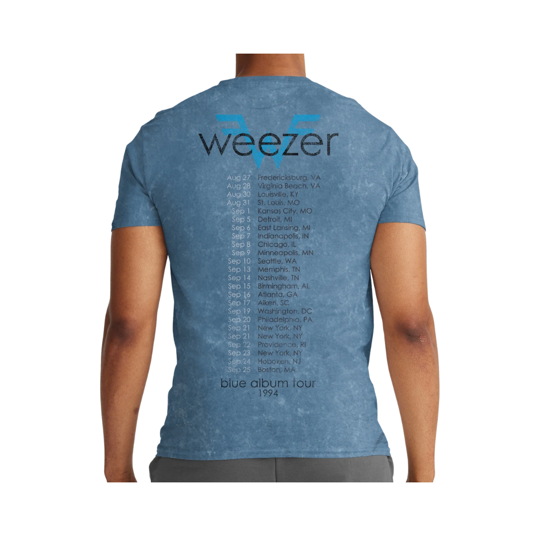 Weezer 1994 Tour T-Shirt Back