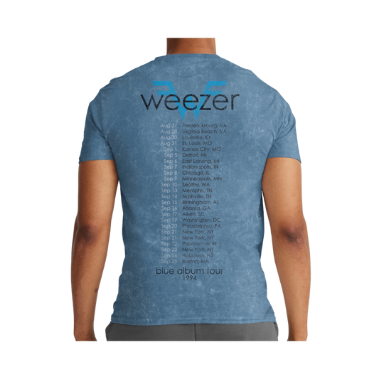 Weezer 1994 Tour T-Shirt Back