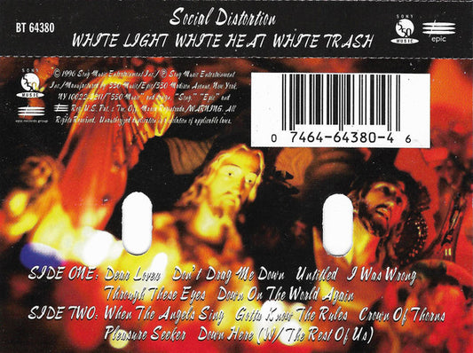 Social Distortion : White Light, White Heat, White Trash (Cass, Album)