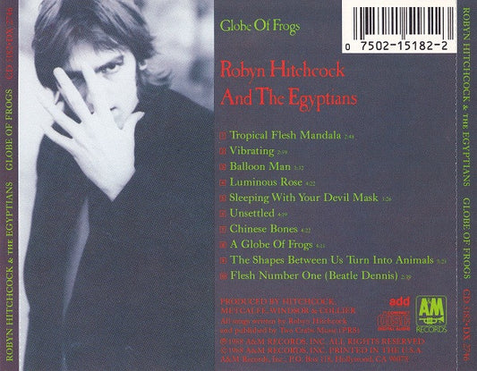 Robyn Hitchcock And The Egyptians* : Globe Of Frogs (CD, Album)
