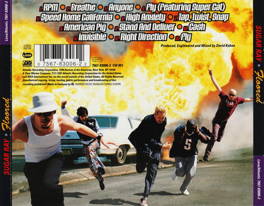 Sugar Ray (2) : Floored (CD, Album, RP)