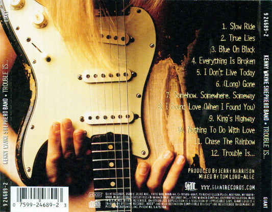 Kenny Wayne Shepherd Band : Trouble Is... (HDCD, Album, RE)