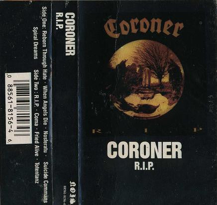 Coroner : R.I.P. (Cass, Album)