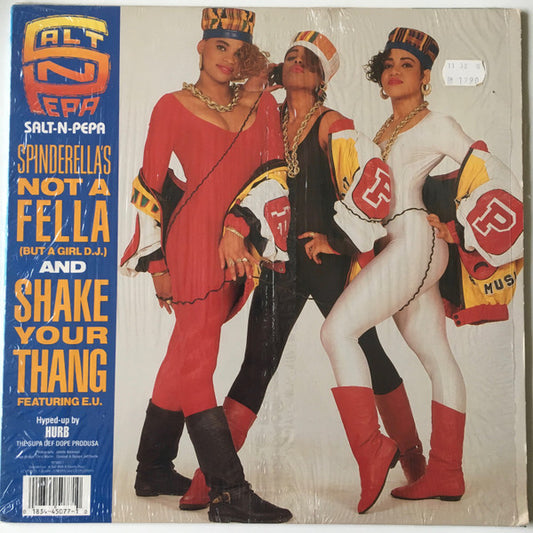Salt-N-Pepa* : Shake Your Thang / Spinderella's Not A Fella (But A Girl DJ) (12")