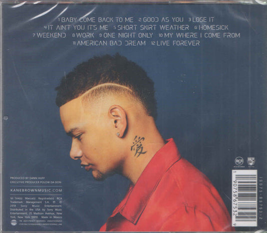 Kane Brown : Experiment (CD, Album)