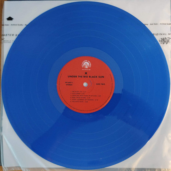 X (5) : Under The Big Black Sun (LP, Album, Ltd, RE, RM, Blu)
