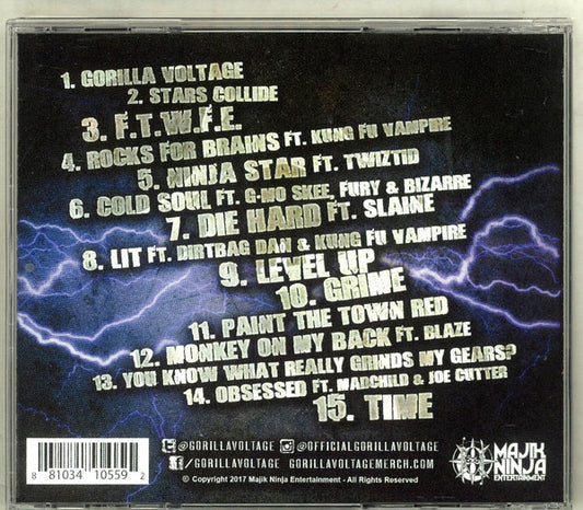 Gorilla Voltage : Ape-X (CD, Album, RP)