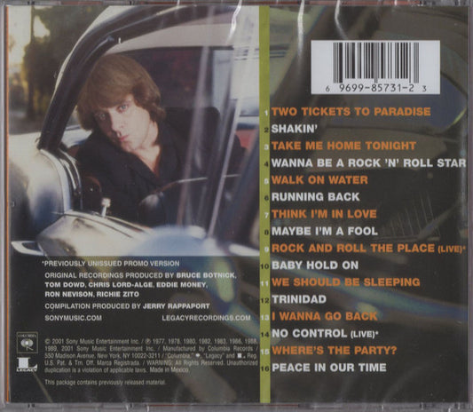 Eddie Money : The Best Of Eddie Money (CD, Comp, RP)