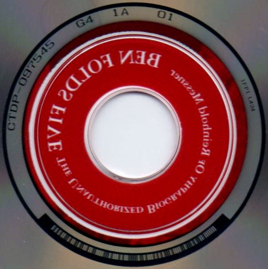 Ben Folds Five : The Unauthorized Biography Of Reinhold Messner (CD, Album)