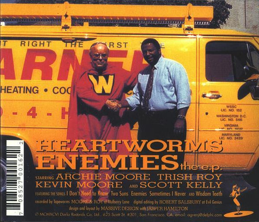 Heartworms : Enemies E.P. (CD, EP)