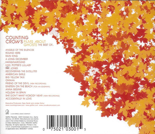 Counting Crows : Films About Ghosts (The Best Of Counting Crows) (CD, Comp)