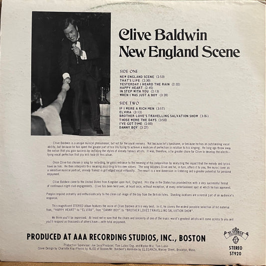 Clive Baldwin : New England Scene (LP)