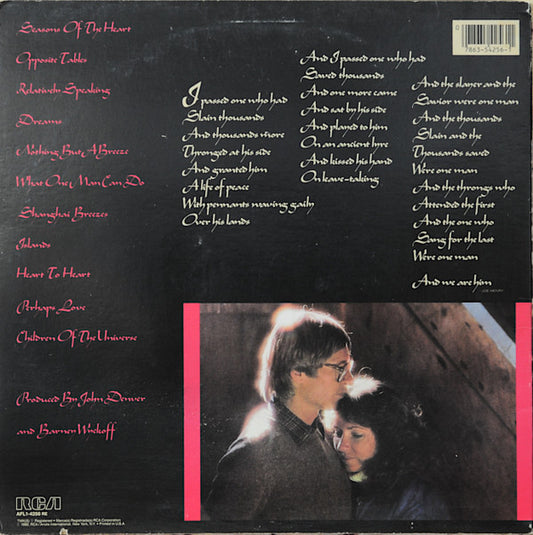 John Denver : Seasons Of The Heart (LP, Album)