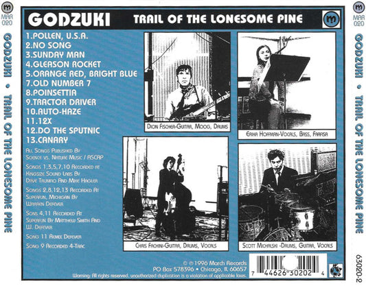 Godzuki : Trail Of The Lonesome Pine (CD, Album)