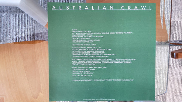 Australian Crawl : Sons Of Beaches (LP, Album)