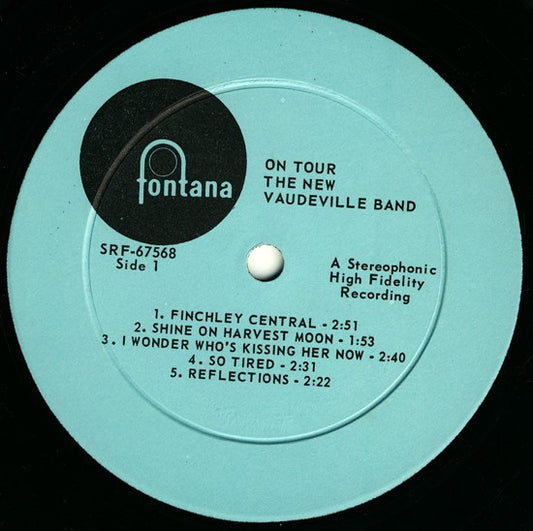 The New Vaudeville Band : On Tour (LP, Album)