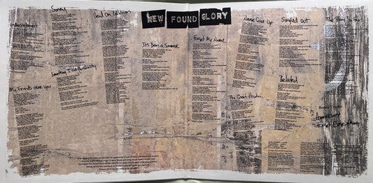 New Found Glory : Sticks And Stones (LP, Album, Ltd, RE, Blu)