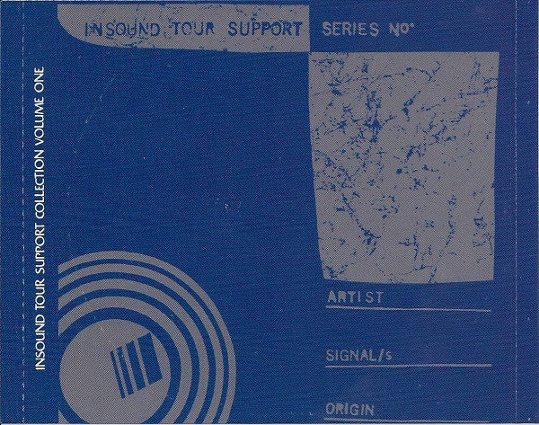 Various : Insound Tour Support Collection Vol. No. One (CD, Comp)