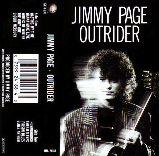 Jimmy Page : Outrider (Cass, Album, SR,)