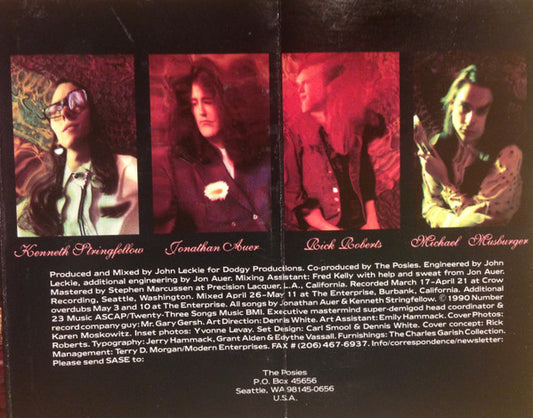 The Posies : Dear 23 (Cass, Album, SR)