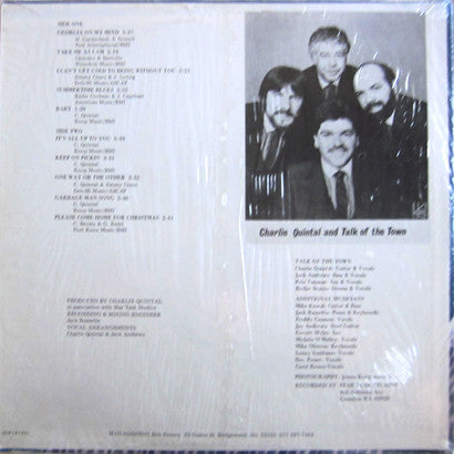 Charlie Quintal : Georgia On My Mind (LP, Album)