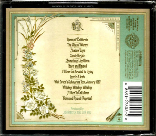 John Mayer : Born And Raised (CD, Album)