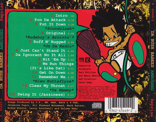 Da Bush Babees : Ambushed (CD, Album)