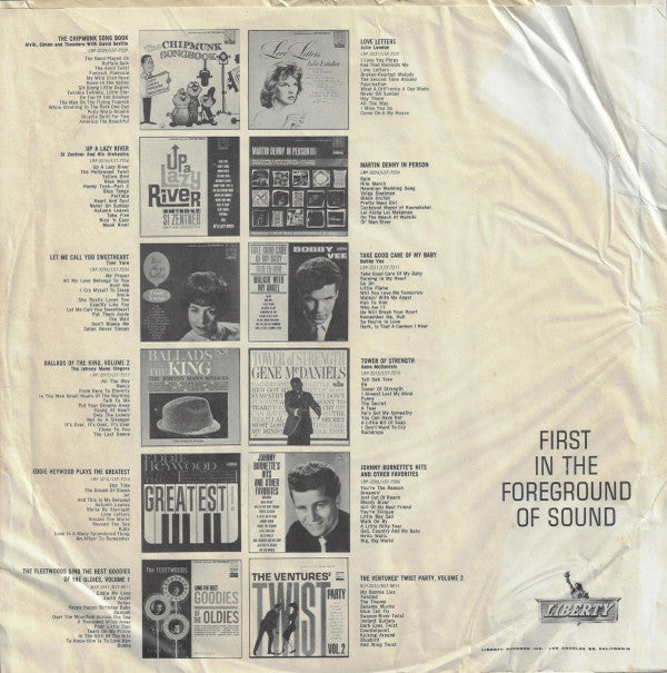 Various : Liberty Hootenanny (LP, Comp, Mono)