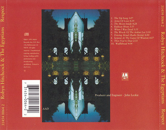 Robyn Hitchcock & The Egyptians : Respect (CD, Album)