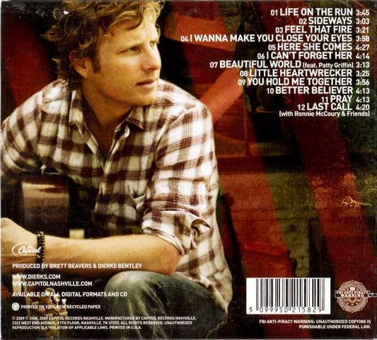 Dierks Bentley : Feel That Fire (CD, Album, Cin)