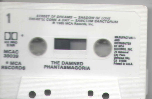 The Damned : Phantasmagoria (Cass, Album, Dol)