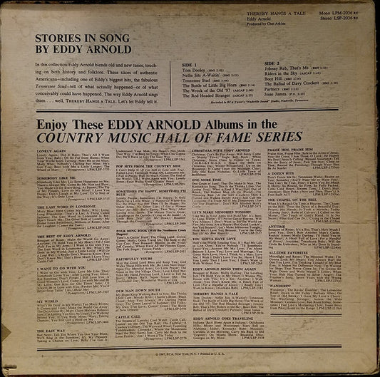Eddy Arnold : Thereby Hangs A Tale (LP, RE)