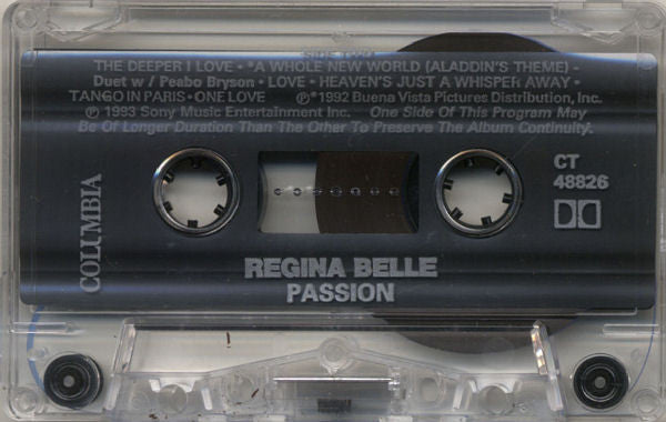 Regina Belle : Passion (Cass, Album)