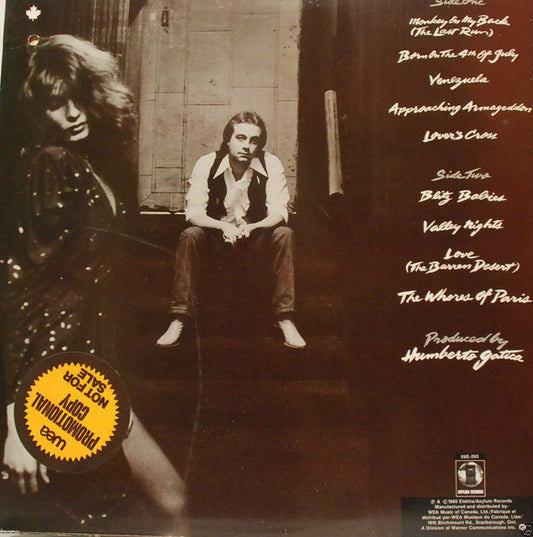 Bernie Taupin : He Who Rides The Tiger (LP, Album, Promo, Spe)