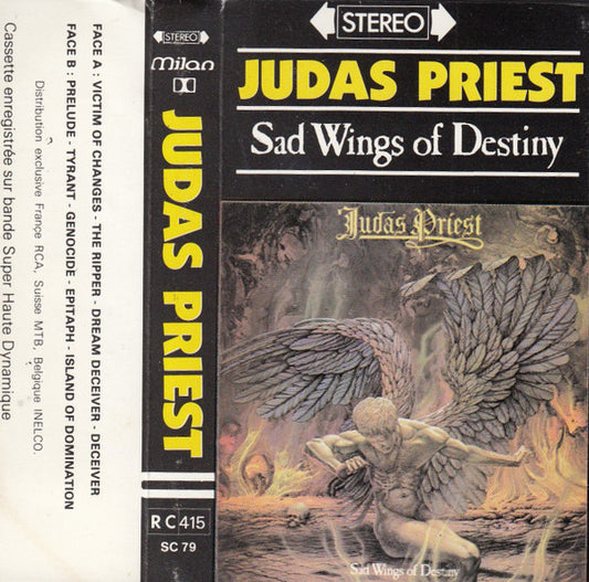 Judas Priest : Sad Wings Of Destiny (Cass, Album)