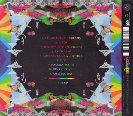 Coldplay : A Head Full Of Dreams (CD, Album)