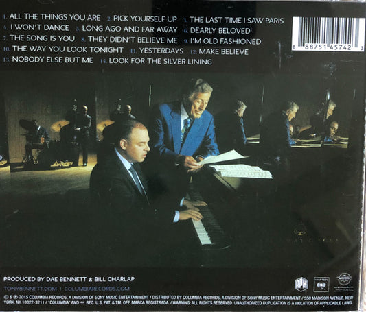 Tony Bennett & Bill Charlap : The Silver Lining - The Songs Of Jerome Kern (CD, Album)