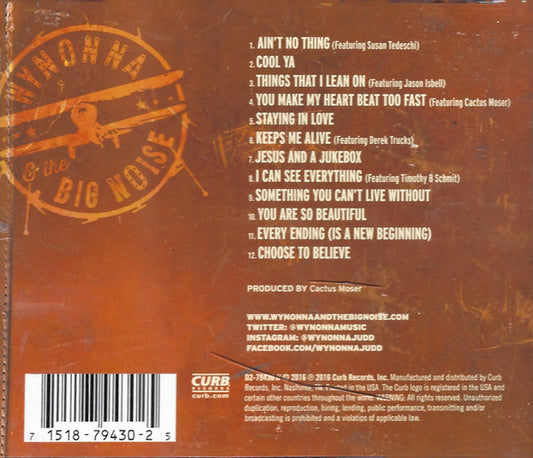 Wynonna & The Big Noise : Wynonna & The Big Noise (CD, Album)