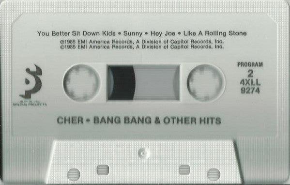 Cher : Bang Bang & Other Hits (Cass, Comp)